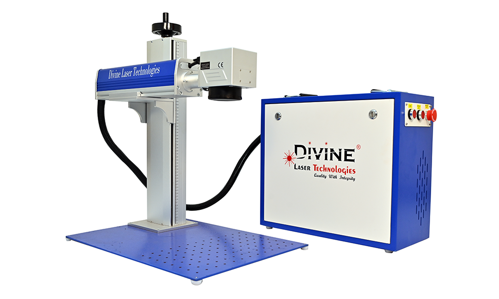 Split-Fiber-Laser-Marking-Machine